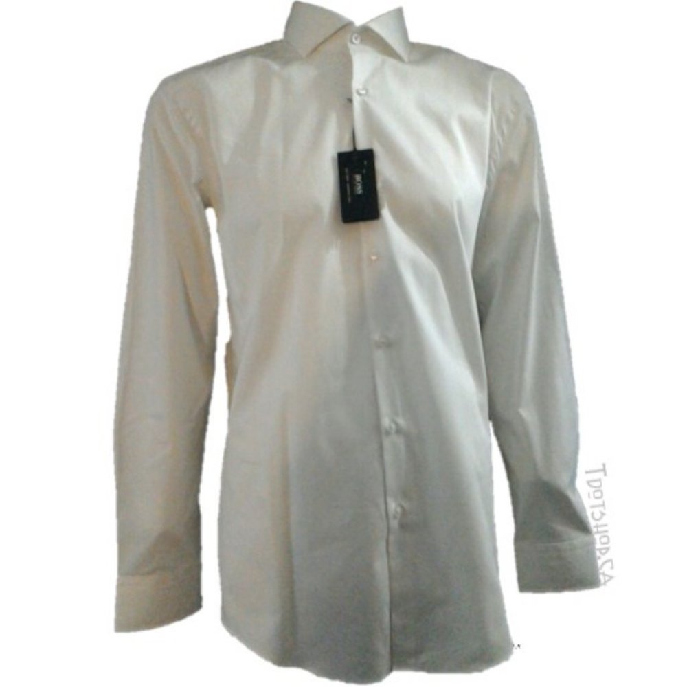 HUGO BOSS Jerrin Slim Fit Easy Iron Dress Shirt